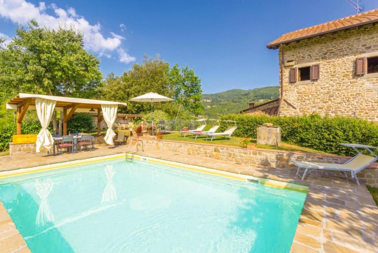 Villa Il Castello Ortignano Raggiolo Exterior foto