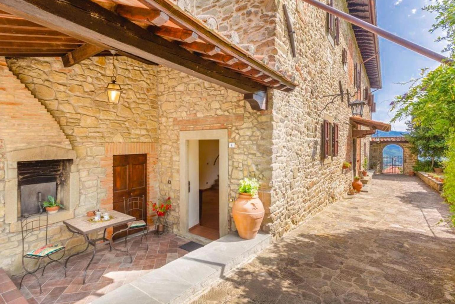 Villa Il Castello Ortignano Raggiolo Exterior foto