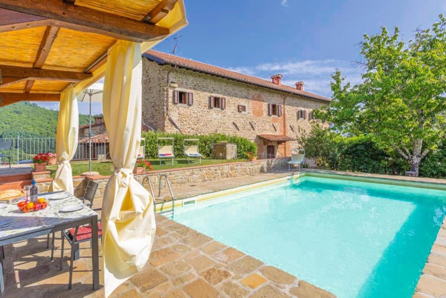 Villa Il Castello Ortignano Raggiolo Exterior foto