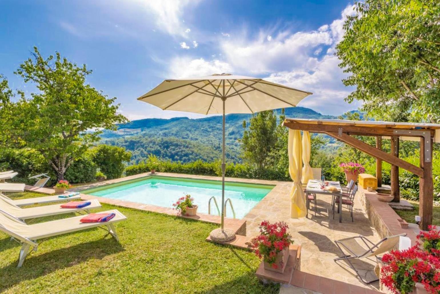 Villa Il Castello Ortignano Raggiolo Exterior foto
