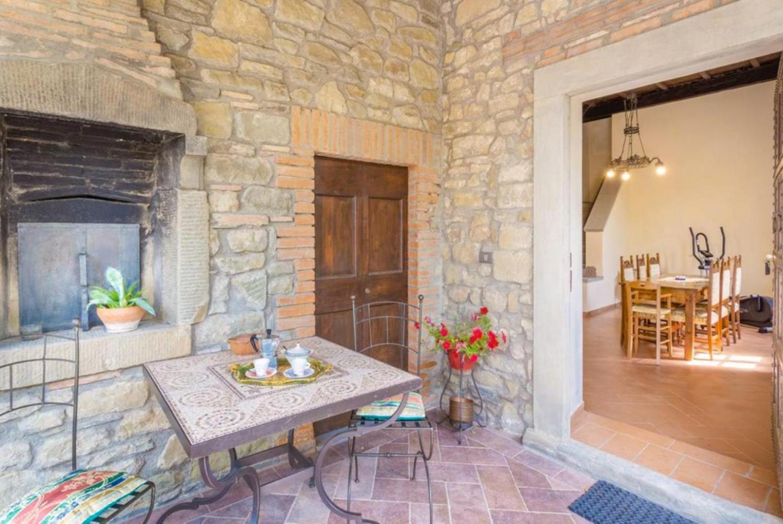 Villa Il Castello Ortignano Raggiolo Exterior foto